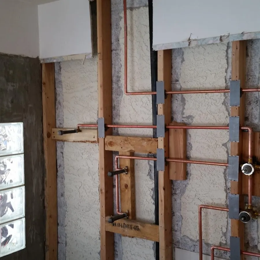 Copper pipe installation for Burst Pipe Repair in Fresno